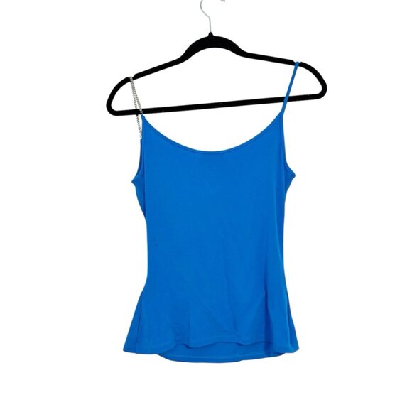 NWT GIVENCHY Draped Sleeveless Top in blue Size 36 - Picture 4 of 13